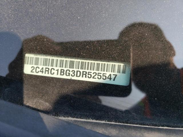 2C4RC1BG3DR525547 - 2013 CHRYSLER TOWN & COU TOURING 栗色 照片 13