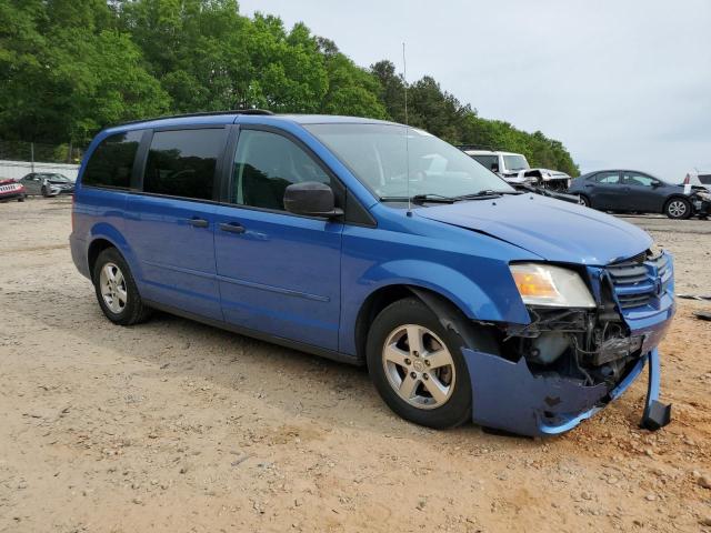 2D8HN44H78R802902 - 2008 DODGE GRAND CARA SE BLUE photo 4