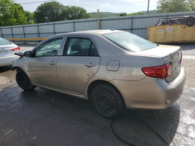 2T1BU4EE5AC374717 - 2010 TOYOTA COROLLA BASE TAN photo 2