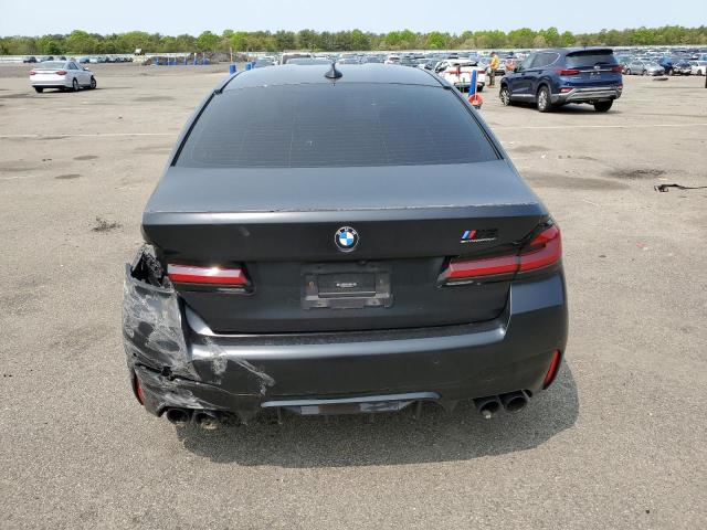 WBS83CH04MCG92781 - 2021 BMW M5 BLACK photo 6