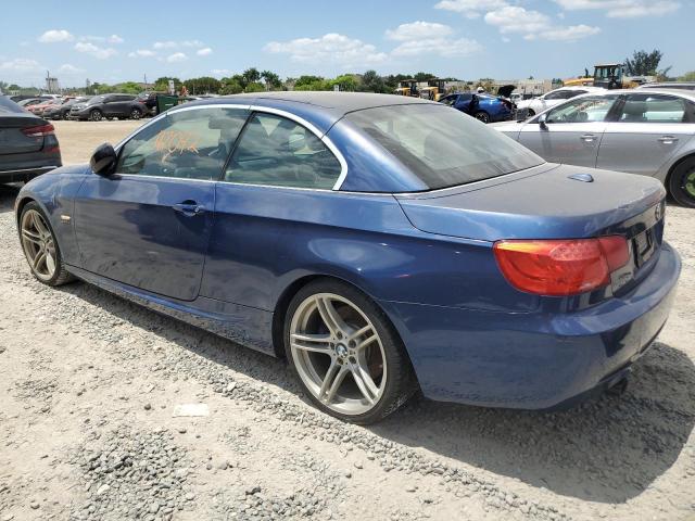 WBADX1C56CE570759 - 2012 BMW 335 I SULEV BLUE photo 2