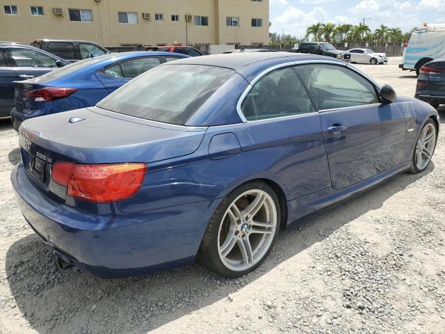 WBADX1C56CE570759 - 2012 BMW 335 I SULEV BLUE photo 3