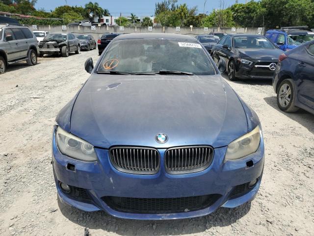 WBADX1C56CE570759 - 2012 BMW 335 I SULEV BLUE photo 5