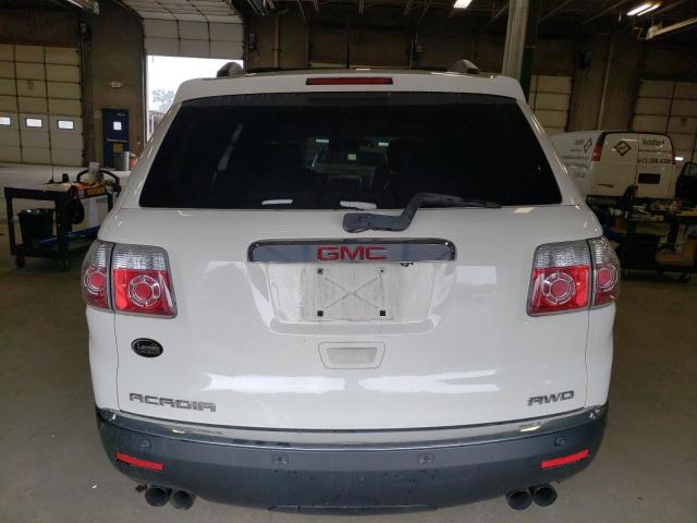 1GKKVRED3BJ400050 - 2011 GMC ACADIA SLT-1 WHITE photo 6