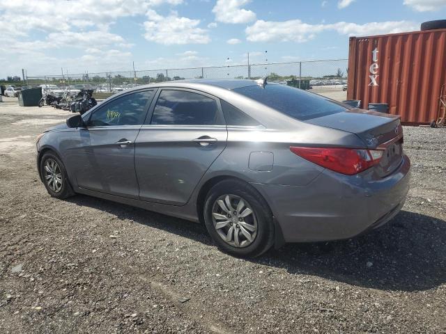 5NPEB4AC8BH111305 - 2011 HYUNDAI SONATA GLS GRAY photo 2