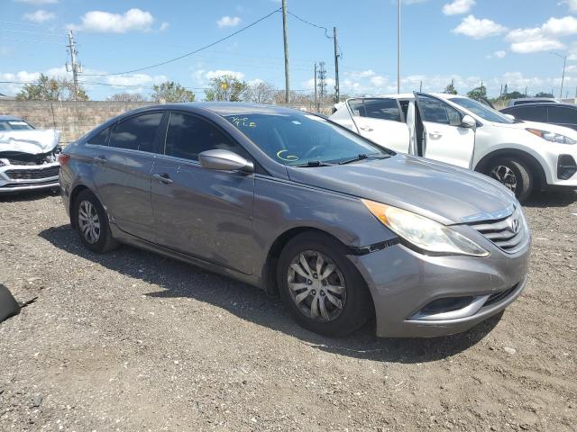 5NPEB4AC8BH111305 - 2011 HYUNDAI SONATA GLS GRAY photo 4