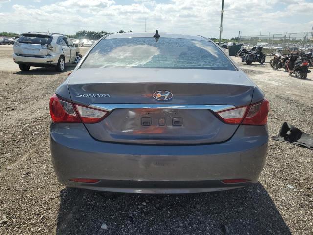 5NPEB4AC8BH111305 - 2011 HYUNDAI SONATA GLS GRAY photo 6