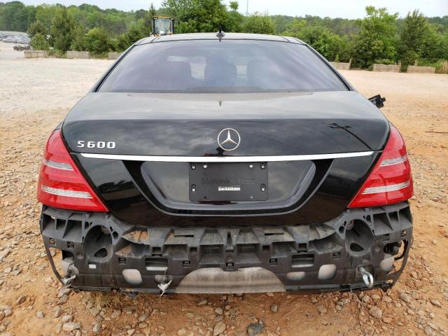 WDDNG7GB0DA493847 - 2013 MERCEDES-BENZ S 600 BLACK photo 6