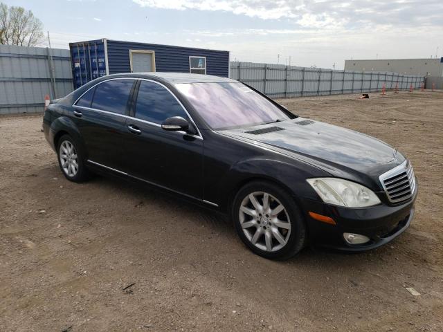 WDDNG86X37A126139 - 2007 MERCEDES-BENZ S 550 4MATIC BLACK photo 4