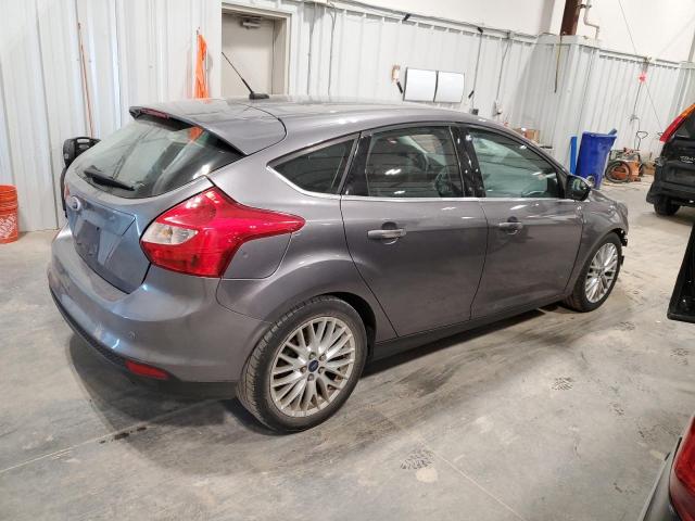 1FADP3N24EL379508 - 2014 FORD FOCUS TITANIUM GRAY photo 3