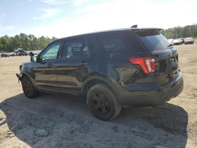 1FM5K8AR8HGC35501 - 2017 FORD EXPLORER POLICE INTERCEPTOR BLACK photo 2