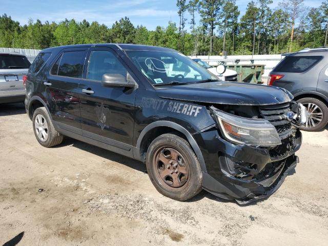 1FM5K8AR8HGC35501 - 2017 FORD EXPLORER POLICE INTERCEPTOR BLACK photo 4