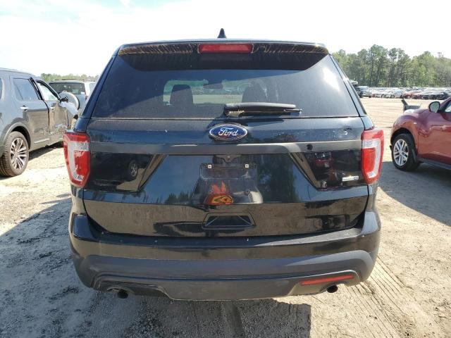 1FM5K8AR8HGC35501 - 2017 FORD EXPLORER POLICE INTERCEPTOR BLACK photo 6