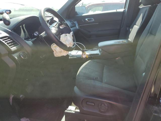 1FM5K8AR8HGC35501 - 2017 FORD EXPLORER POLICE INTERCEPTOR BLACK photo 7