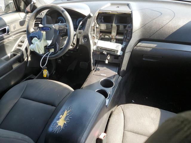 1FM5K8AR8HGC35501 - 2017 FORD EXPLORER POLICE INTERCEPTOR BLACK photo 8