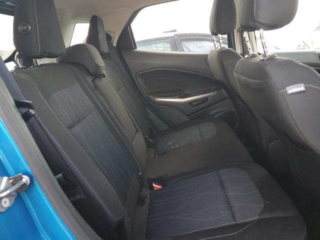 MAJ3P1TE4JC176321 - 2018 FORD ECOSPORT SE Azul foto 10