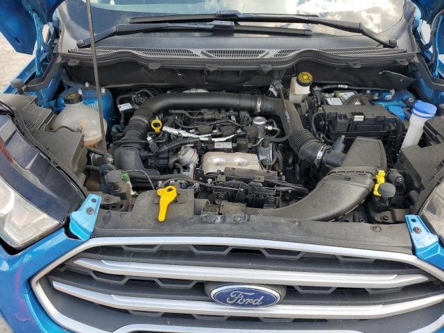 MAJ3P1TE4JC176321 - 2018 FORD ECOSPORT SE Azul foto 11