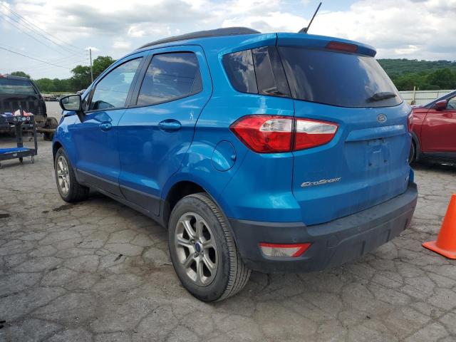 MAJ3P1TE4JC176321 - 2018 FORD ECOSPORT SE Azul foto 2