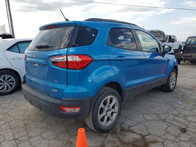 MAJ3P1TE4JC176321 - 2018 FORD ECOSPORT SE Azul foto 3