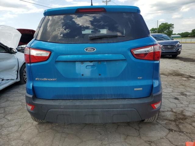 MAJ3P1TE4JC176321 - 2018 FORD ECOSPORT SE Azul foto 6