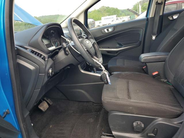 MAJ3P1TE4JC176321 - 2018 FORD ECOSPORT SE Azul foto 7