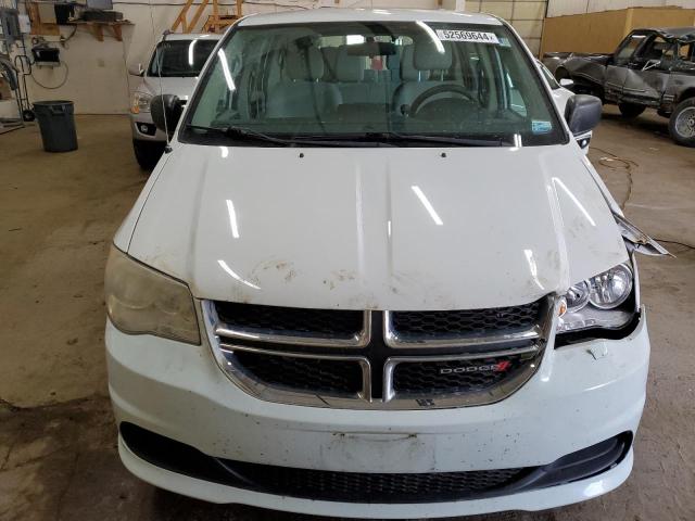 2C4RDGBG2ER102041 - 2014 DODGE GRAND CARA SE WHITE photo 5