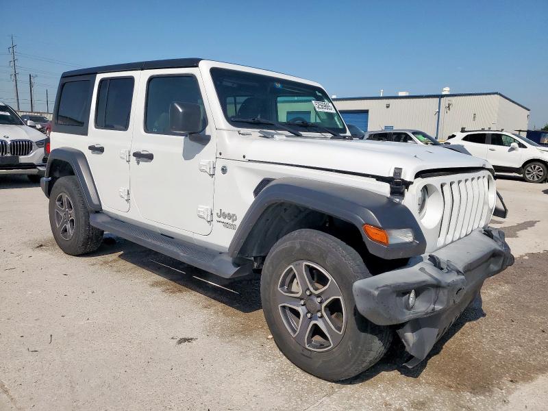 1C4HJXDG3KW602472 - 2019 JEEP WRANGLER U SPORT Սպիտակ լուսանկար 4