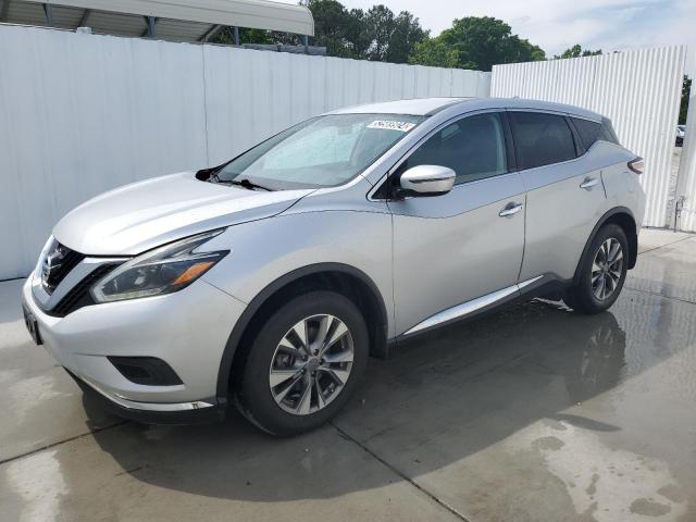 5N1AZ2MH7JN194936 - 2018 NISSAN MURANO S SILVER photo 1