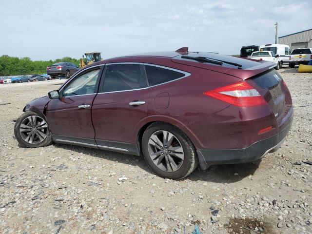 5J6TF1H53FL000643 - 2015 HONDA CROSSTOUR EXL ბურგუნდია ფოტო 2