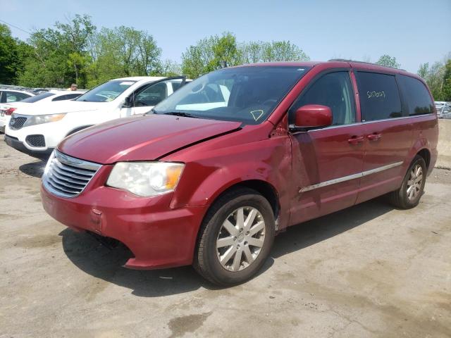 2C4RC1BG5ER314724 - 2014 CHRYSLER TOWN & COU TOURING 栗色 照片 1