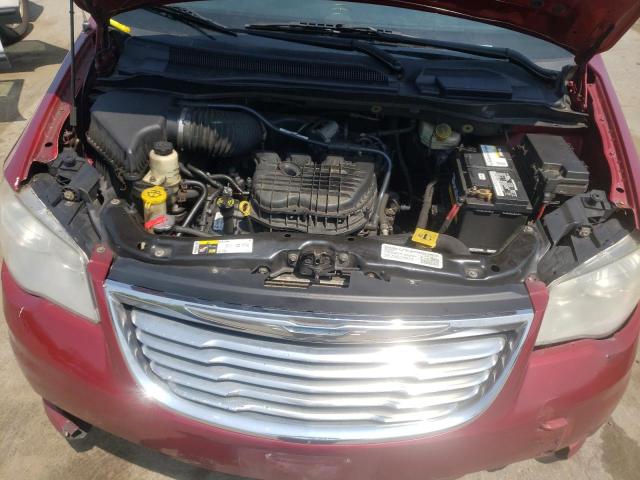 2C4RC1BG5ER314724 - 2014 CHRYSLER TOWN & COU TOURING 栗色 照片 12