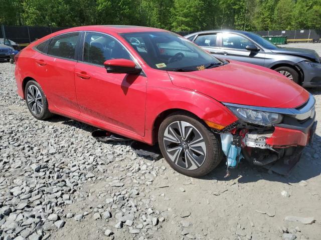 2HGFC1F32HH632080 - 2017 HONDA CIVIC EX RED photo 4