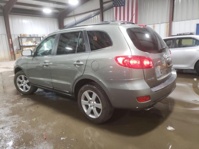 5NMSH73E87H077985 - 2007 HYUNDAI SANTA FE SE GREEN photo 2