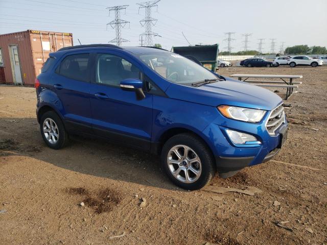 MAJ6P1UL8JC237664 - 2018 FORD ECOSPORT SE BLUE photo 4