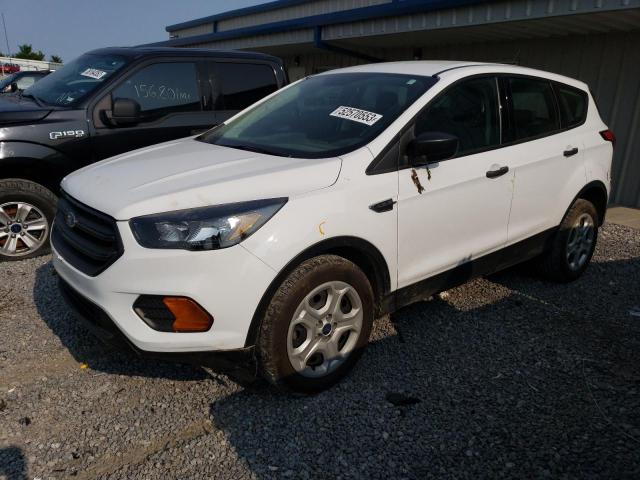 1FMCU0F74KUA89178 - 2019 FORD ESCAPE S WHITE photo 1