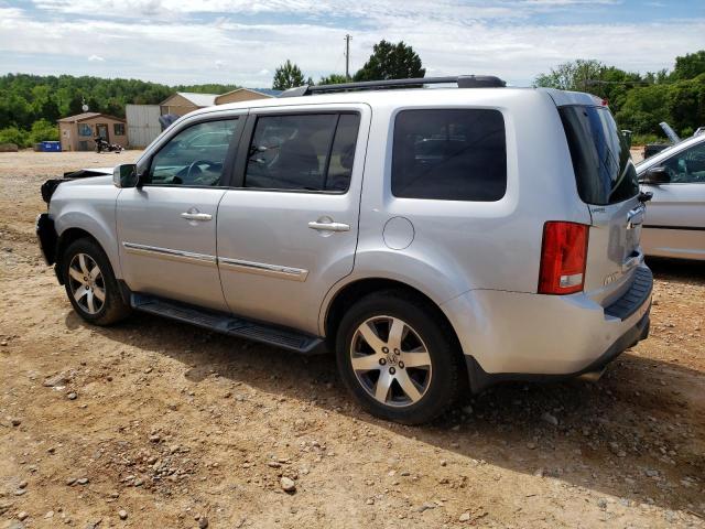 5FNYF4H96FB055199 - 2015 HONDA PILOT TOURING SILVER photo 2