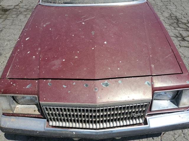 4J47W9Z190425 - 1979 BUICK REGAL 勃艮第红 照片 11