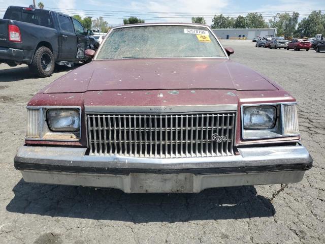 4J47W9Z190425 - 1979 BUICK REGAL 勃艮第红 照片 5