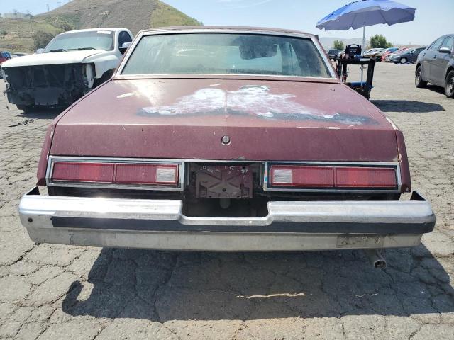 4J47W9Z190425 - 1979 BUICK REGAL 勃艮第红 照片 6