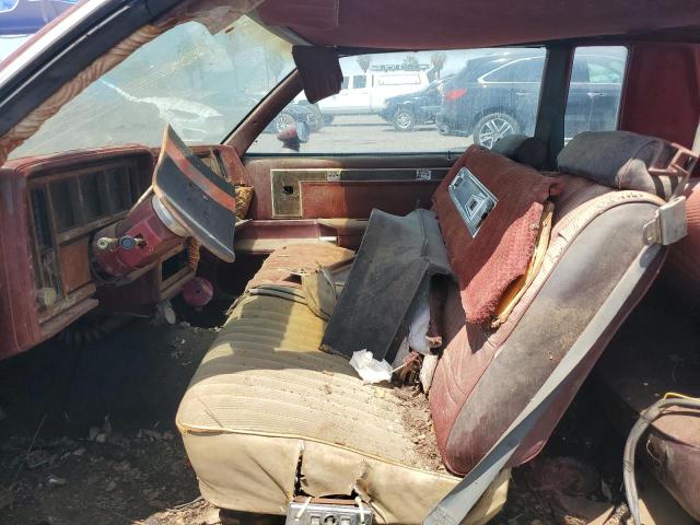 4J47W9Z190425 - 1979 BUICK REGAL 勃艮第红 照片 7