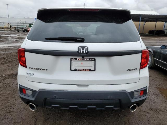 5FNYF8H55NB012606 - 2022 HONDA PASSPORT EXL 白色 照片 6