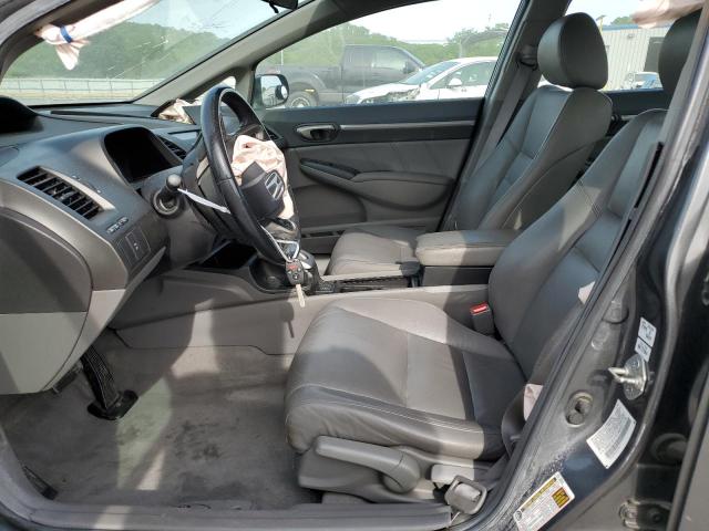 2HGFA1F91AH527126 - 2010 HONDA CIVIC EXL ნაცრისფერი ფოტო 7