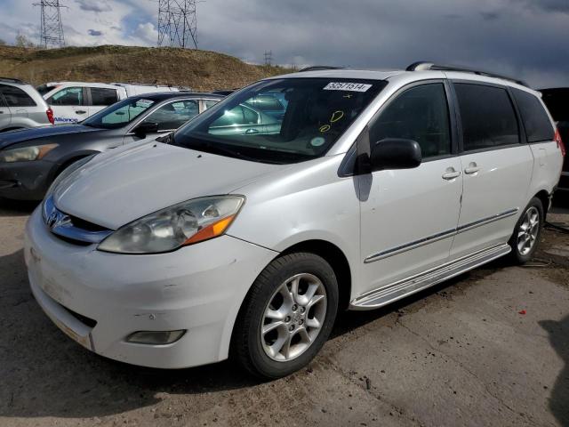 5TDZA22C16S544407 - 2006 TOYOTA SIENNA XLE WHITE photo 1