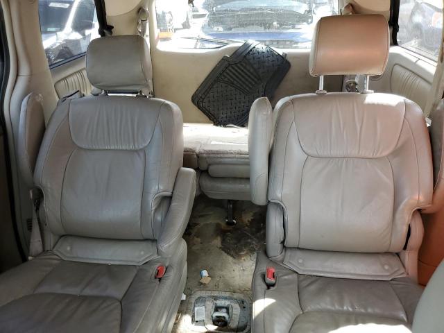 5TDZA22C16S544407 - 2006 TOYOTA SIENNA XLE WHITE photo 10