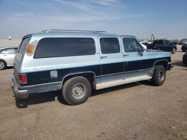 1GNEV16K8KF139208 - 1989 CHEVROLET SUBURBAN V1500 TWO TONE photo 3