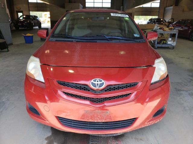 JTDBT923181202363 - 2008 TOYOTA YARIS RED photo 5