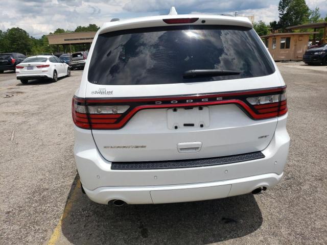 1C4RDHDG6JC439009 - 2018 DODGE DURANGO GT WHITE photo 6