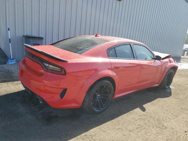 2C3CDXGJ9NH176707 - 2022 DODGE CHARGER SCAT PACK RED photo 3
