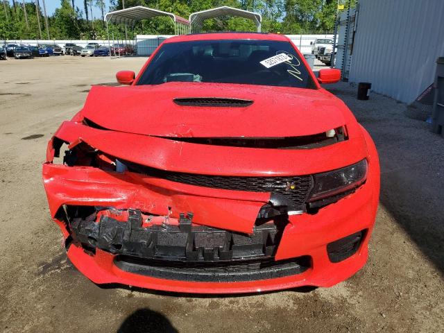 2C3CDXGJ9NH176707 - 2022 DODGE CHARGER SCAT PACK RED photo 5