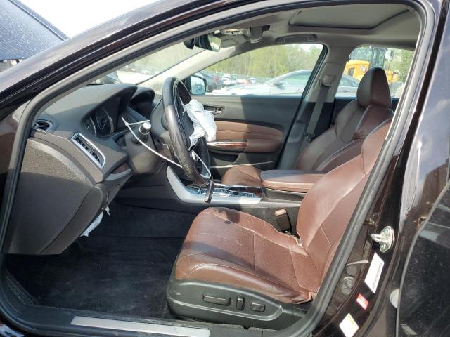 19UUB3F75GA004147 - 2016 ACURA TLX ADVANCE BROWN photo 7